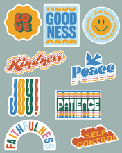 Load image into Gallery viewer, Fruits of the Spirit: Sticker Set