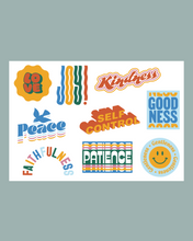 Load image into Gallery viewer, Fruits of the Spirit: Sticker Set